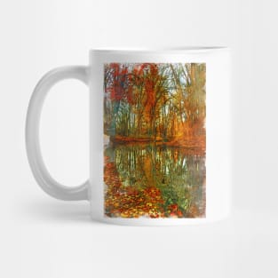 Autumn Foresty Drive Sycamore Mug